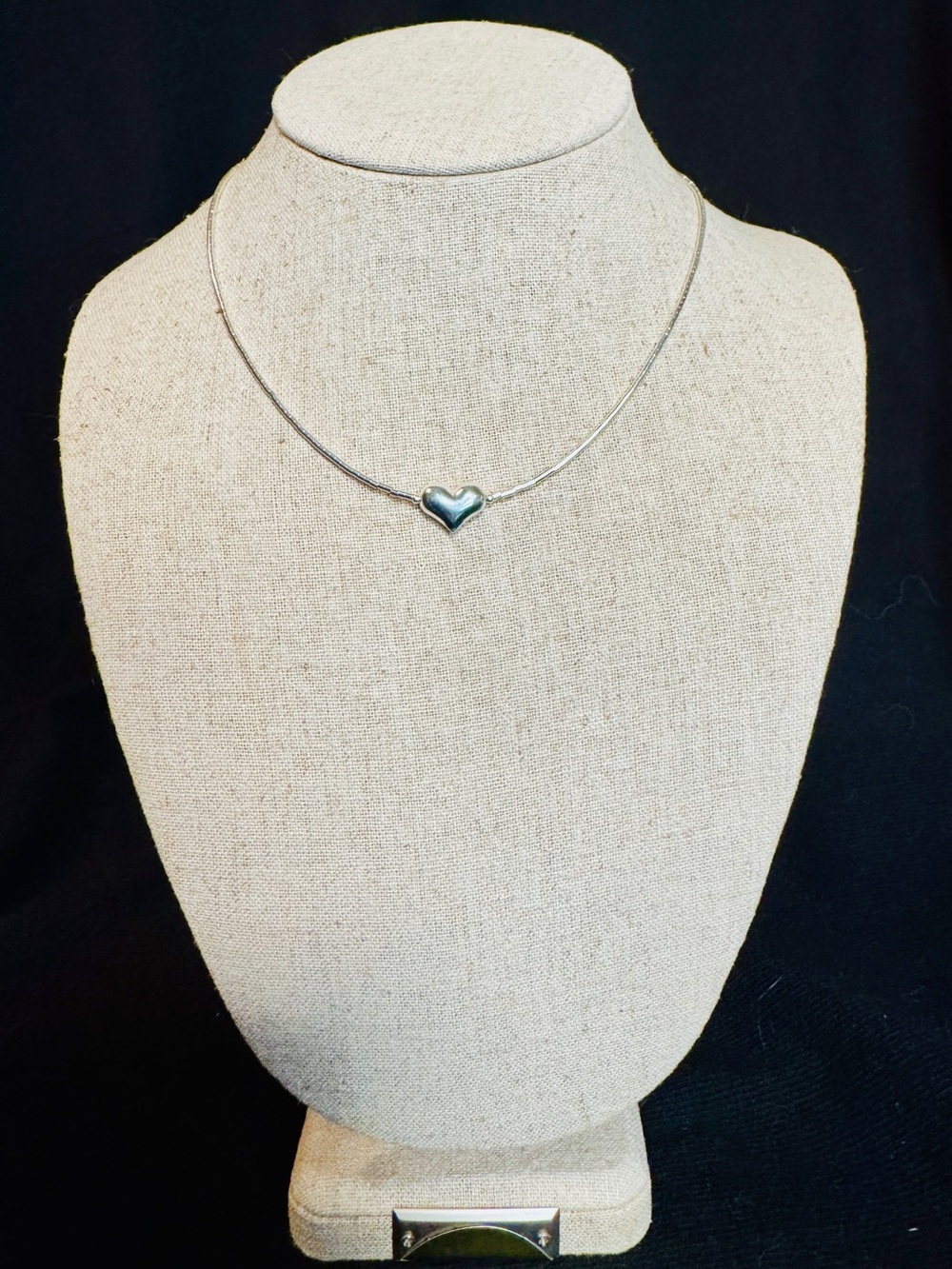 Sterling Silver Heart Necklace